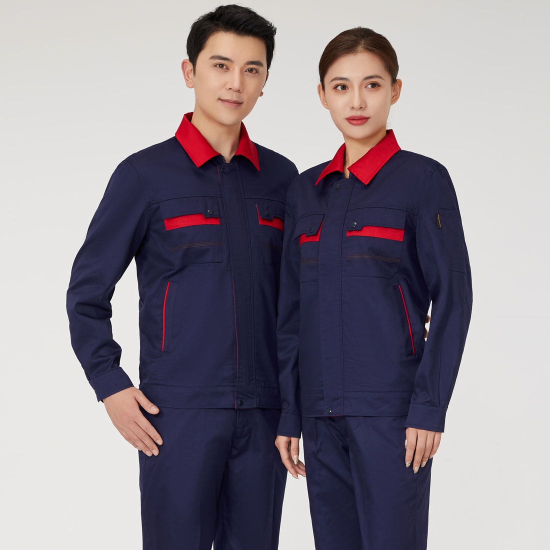 退休工厂工作服设计定做 退休工厂工作服设计定做