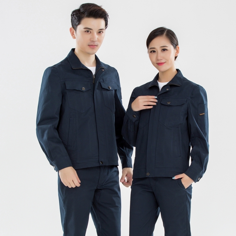 龙岩工厂定制工作服风采展示